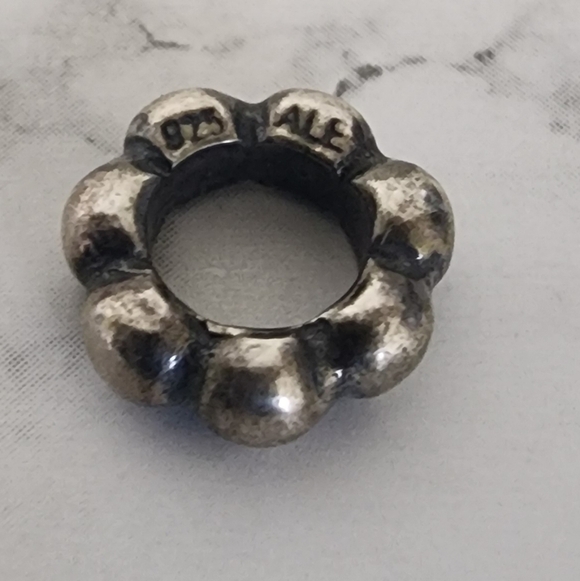 Pandora Sterling Silver Big Bubble Spacer - Picture 2 of 4